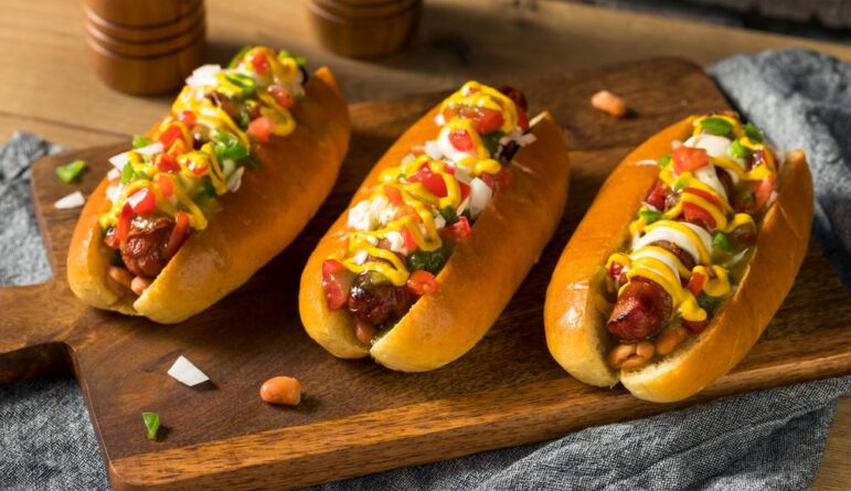 Homemade Sonoran Hot Dogs