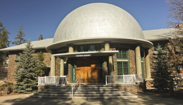 A View of the Slipher Rotunda Museum