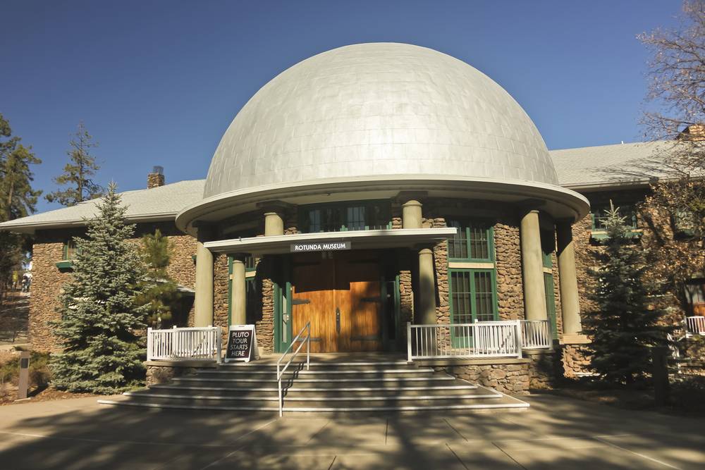 A View of the Slipher Rotunda Museum