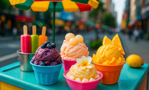 Desert Eats Cool Ice Cream Margaritas